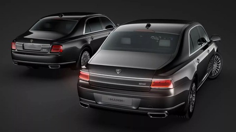 Aurus Senat 2025: Xe mới của tổng thống Nga, cải tiến theo gợi ý của tài xế ruột- Ảnh 2. Aurus Senat nay mang cảm giác của một chiếc Bentley hơn Rolls-Royce - Ảnh: Aurus