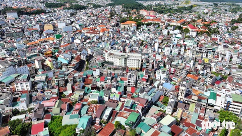 Lâm Đồng sẽ thành thành phố trực thuộc trung ương vào năm 2050- Ảnh 1. Khu trung tâm Đà Lạt - Ảnh: M.V.