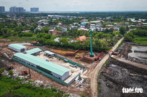 Hình dạng 4 nút giao tổng vốn hơn 13.000 tỉ đồng, mở thông lối thoát cho cao tốc quanh TP.HCM- Ảnh 6. Ở phía đông TP.HCM, cơ quan chức năng cũng lập báo cáo tiền khả thi để xây dựng nút giao Gò Công, đường nối xa lộ Hà Nội và vành đai 3 TP.HCM - Ảnh: LÊ PHAN