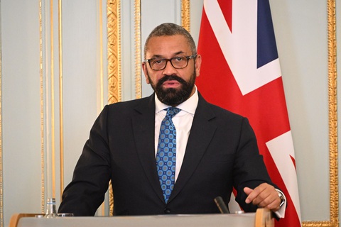 Bộ trưởng Bộ Nội vụ Anh James Cleverly - Ảnh: PA Bộ trưởng Bộ Nội vụ Anh James Cleverly - Ảnh: PA