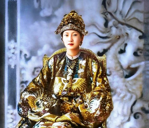 Đạo diễn Bảo Nhân muốn quay phim Nam Phương hoàng hậu ở Huế- Ảnh 1. Đoàn làm phim về Nam Phương hoàng hậu muốn chọn Huế làm bối cảnh quay chính - Ảnh: tư liệu số hóa của NGUYỄN T.A PHONG