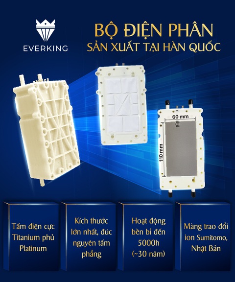 Máy lọc nước ion kiềm tủ đứng tích hợp chức năng nóng lạnh EVERKING EKSignature- Ảnh 3. Máy lọc nước ion kiềm tủ đứng tích hợp chức năng nóng lạnh EVERKING EKSignature- Ảnh 3.