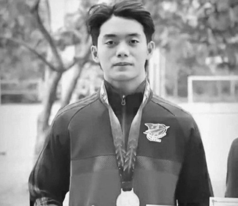 VĐV thể dục dụng cụ Nguyễn Minh Triết qua đời- Ảnh 1. VĐV Nguyễn Minh Triết đã ra đi sau gần 6 tháng bị chấn thương - Ảnh: FBNV