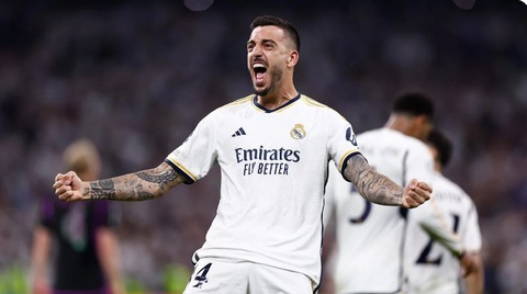 Joselu: Ngay cả trong giấc mơ, tôi chưa bao giờ mơ đẹp đến vậy- Ảnh 1. Joselu sắm vai người hùng đưa Real Madrid vào chung kết - Ảnh: Reuters