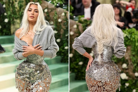 Đây là một trong những bộ trang phục đẹp nhất Met Gala năm nay, nhưng sở thích ăn mặc của Kim Kardashian được đánh giá là đáng sợ và hại sức khỏe - Ảnh: Boredpanda Đây là một trong những bộ trang phục đẹp nhất Met Gala năm nay, nhưng sở thích ăn mặc của Kim Kardashian được đánh giá là đáng sợ và hại sức khỏe - Ảnh: Boredpanda