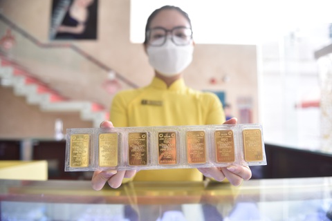 Giá vàng miếng SJC tiến sát 90 triệu đồng/lượng- Ảnh 1. Giá vàng miếng SJC tiến sát 90 triệu đồng/lượng - Ảnh: NGỌC PHƯỢNG