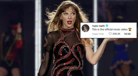 Nhàn như Taylor Swift, lướt TikTok vẫn có MV để ra mắt- Ảnh 1. Bình luận chấn động của Taylor Swift dành cho 1 TikToker.