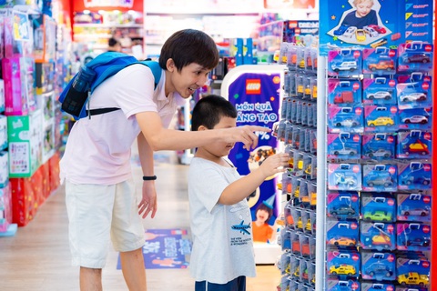 Sự kiện Mega Sale Event của thương hiệu My Kingdom là lựa chọn hàng đầu cho các món quà thiếu nhi 1/6. Ảnh: Đ.H Sự kiện Mega Sale Event của thương hiệu My Kingdom là lựa chọn hàng đầu cho các món quà thiếu nhi 1-6 - Ảnh: Đ.H
