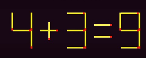 Thử tài IQ: Di chuyển hai que diêm để 9-2=8 thành phép tính đúng- Ảnh 3.