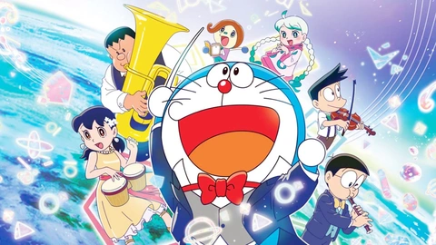 Phim thiếu nhi có mất chất và Hình ảnh phim Doraemon: Nobita và bản giao hưởng Địa Cầu - Ảnh: Toho