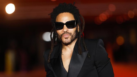 Sân Wembley tăng cường an ninh trước trận chung kết Champions League- Ảnh 3. Lenny Kravitz sẽ biểu diễn ở trận chung kết Champions League - Ảnh: Getty