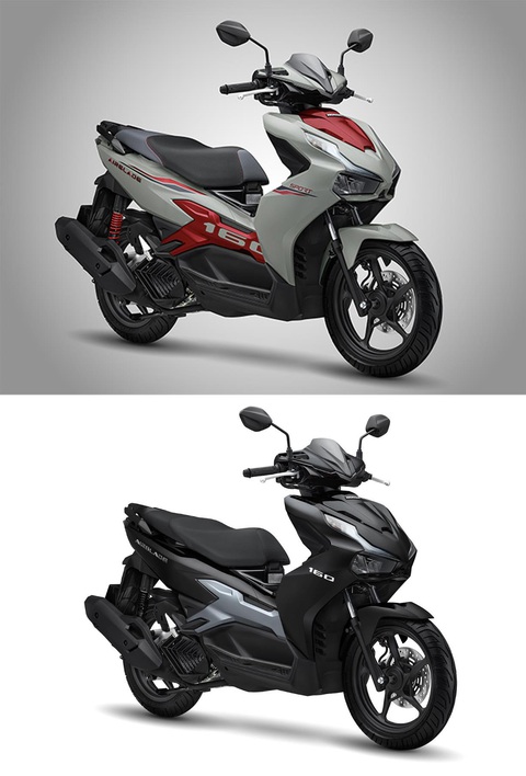 Honda Việt Nam giới thiệu Air Blade 2025 mới- Ảnh 2. Air Blade 2025 phiên bản thể thao là sự pha trộn đầy sống động giữa những gam màu tinh tế, mạnh mẽ - Ảnh: HVN