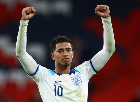 Những cầu thủ đắt giá nhất Euro 2024- Ảnh 2. Jude Bellingham là một trong những cầu thủ đắt giá nhất Euro 2024 - Ảnh: REUTERS