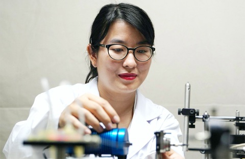 Nữ tiến sĩ Trần Thị Như Hoa chọn trở về Việt Nam sau tu nghiệp để tiếp tục con đường nghiên cứu và cống hiến - Ảnh: NVCC Nữ tiến sĩ Trần Thị Như Hoa chọn trở về Việt Nam sau tu nghiệp để tiếp tục con đường nghiên cứu và cống hiến - Ảnh: NVCC