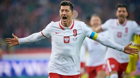 Bảng D Euro 2024: Pháp số 1, Hà Lan và Ba Lan cạnh tranh trực tiếp- Ảnh 3. Lão tướng Lewandowski vẫn sẽ là đầu tàu của Ba Lan tại Euro 2024 - Ảnh: GETTY IMAGES
