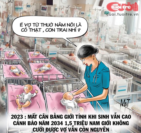 'Ế vợ từ thuở nằm nôi' do mất cân bằng giới tính- Ảnh 1.
