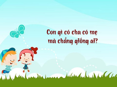 Con gì có cha có mẹ mà chẳng giống ai?- Ảnh 1. Con gì có cha có mẹ mà chẳng giống ai?- Ảnh 1.