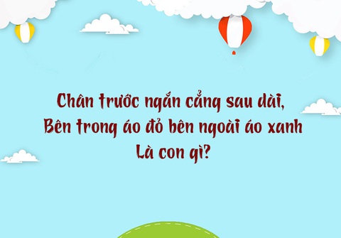 Con gì có cha có mẹ mà chẳng giống ai?- Ảnh 3. Con gì có cha có mẹ mà chẳng giống ai?- Ảnh 3.