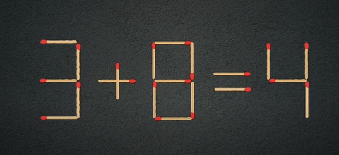 Thử tài IQ: Di chuyển hai que diêm để 6-0=1 thành phép tính đúng- Ảnh 3.