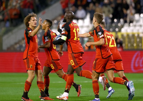 Bảng E Euro 2024: Hứa hẹn giàu kịch tính- Ảnh 1. Tuyển Bỉ không còn thế hệ vàng nhưng vẫn là đối thủ đáng gờm tại Euro 2024 - Ảnh: Reuters