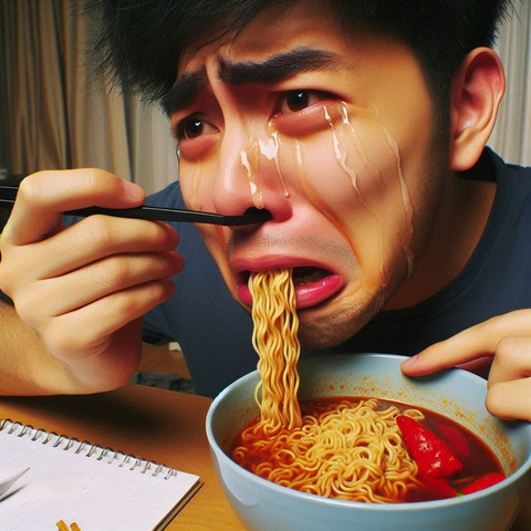 Mì ăn liền Hàn Quốc bị thu hồi vì quá... cay?- Ảnh 1. Ảnh minh họa AI