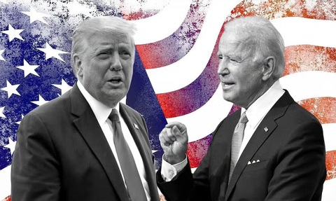 Con trai bị tòa kết tội có ảnh hưởng chiến dịch tranh cử của ông Biden?- Ảnh 1. Lợi dụng bản án của ông Hunter Biden để hạ bệ Tổng thống Biden nhiều khả năng không đem lại ích lợi gì cho ông Trump - Ảnh: THE STANDARD.UK