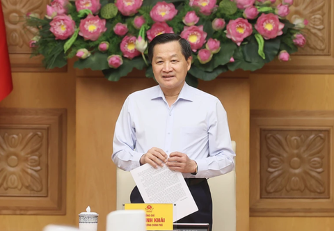Tăng lương từ 1-7: Không để tăng giá bất hợp lý, mất đi ý nghĩa tăng lương- Ảnh 1. Phó thủ tướng Lê Minh Khái - Ảnh: VGP