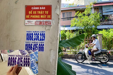 Số điện thoại 0896.415.666 liên quan đến vụ lừa hút hầm cầu (Tuổi Trẻ ghi nhận hai năm trước) tại lò dán bậy ở quận Phú Nhuận nay lại xuất hiện nhiều trở lại tại các tuyến đường, hẻm khác ở TP.HCM - Ảnh: C.T. - L.P. Số điện thoại 0896.415.666 liên quan đến vụ lừa hút hầm cầu (Tuổi Trẻ ghi nhận hai năm trước) tại lò dán bậy ở quận Phú Nhuận nay lại xuất hiện nhiều trở lại tại các tuyến đường, hẻm khác ở TP.HCM - Ảnh: C.T. - L.P.