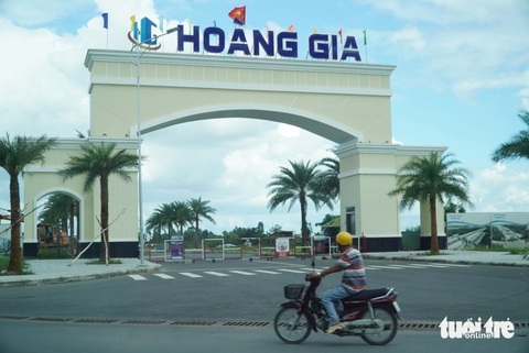 Nhiều vi phạm tại khu đô thị mới Hoàng Gia, Cần Thơ- Ảnh 1. Nhiều vi phạm tại khu đô thị mới Hoàng Gia - Ảnh: CHÍ HẠNH