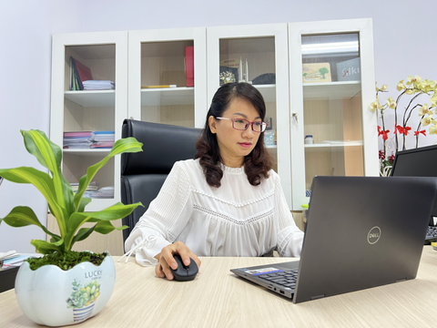 Đại học Quốc gia TP.HCM có nữ phó giám đốc đầu tiên- Ảnh 1. GS.TS Nguyễn Thị Thanh Mai là nữ phó giám đốc đầu tiên của Đại học Quốc gia TP.HCM - Ảnh: NVCC