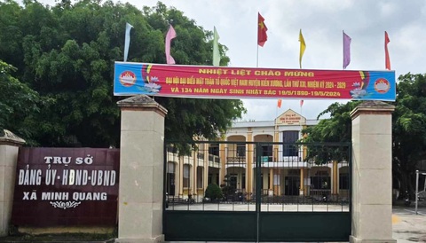 Bắt thêm hai cán bộ liên quan đến ‘La Điên’ Thái Bình- Ảnh 1. Thêm hai cán bộ bị khởi tố để điều tra hành vi làm trái quy định pháp luật về đất đai xảy ra tại xã Minh Quang, huyện Kiến Xương, tỉnh Thái Bình - Ảnh: K.LINH