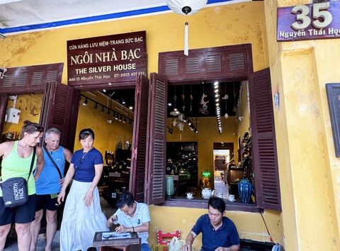 Nhà nước trưng mua nhà dân ở Hội An 45 năm trước, giờ trả tiền sao?- Ảnh 1. Ngôi nhà số 35 Nguyễn Thái Học đến nay Nhà nước vẫn chưa thanh toán tiền trưng mua - Ảnh: LÊ TRUNG