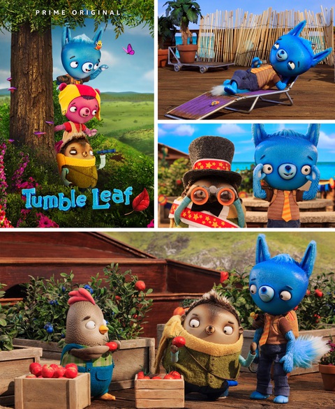 'Tumble Leaf, The Movie' lên màn ảnh rộng- Ảnh 2. Phim hoạt hình stop-motion dễ thương lấy bối cảnh trong một thế giới kỳ diệu, nơi chú cáo xanh nhỏ tên Fig khám phá những vùng đất mới và kết bạn khắp nơi.
