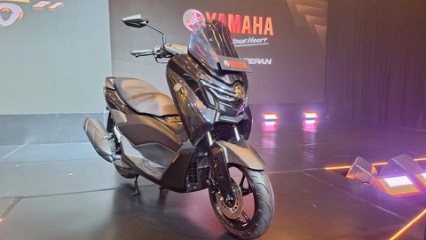 Yamaha Nmax Turbo ra mắt: 'Đàn anh' của LEXi 155, công suất cũ nhưng bứt tốc như xe điện- Ảnh 3. Yamaha NMax Turbo vẫn sở hữu dáng vẻ hầm hố đặc trưng của phong cách maxi, phù hợp với khách nam ưa thích những mẫu xe mạnh mẽ, cá tính - Ảnh: FAJAR