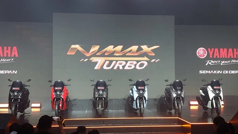 Yamaha Nmax Turbo ra mắt: 'Đàn anh' của LEXi 155, công suất cũ nhưng bứt tốc như xe điện- Ảnh 1. Yamaha NMax thế hệ mới được chia thành 5 phiên bản gồm Neo Version, Neo S Version, Turbo, Turbo Tech Max và Turbo Tech Max Ultimate - Ảnh: VIVA