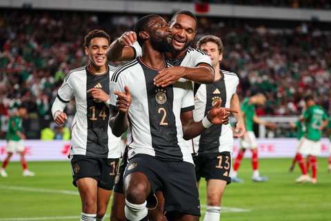 Chủ nhà Đức coi chừng sẩy chân ngày ra quân Euro 2024- Ảnh 1. Tuyển Đức được dự đoán sẽ gặp khó trước Scotland trong trận khai mạc Euro 2024 - Ảnh: GETTY