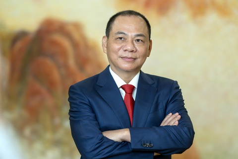 Ông Phạm Nhật Vượng quyết đi đến cùng giấc mơ xe điện- Ảnh 4. Ông Phạm Nhật Vượng - Chủ tịch Vỉngroup - Ảnh: Đ.H