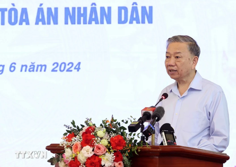 Chủ tịch nước Tô Lâm: Tuyệt đối không làm oan người vô tội, không bỏ lọt tội phạm- Ảnh 1. Chủ tịch nước Tô Lâm - Ảnh: TTXVN