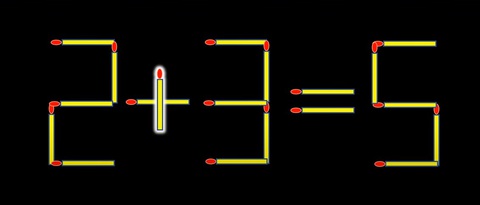 Thử tài IQ: Di chuyển hai que diêm để 7+0=6 thành phép tính đúng- Ảnh 4.