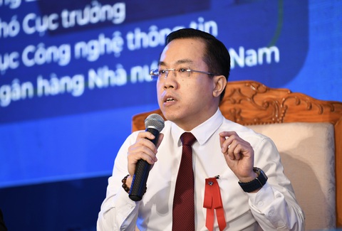 Xu hướng thẻ không số để bảo mật và bảo vệ khách hàng- Ảnh 2. Ông Lê Hoàng Chính Quang - phó cục trưởng Cục Công nghệ thông tin, Ngân hàng Nhà nước - Ảnh: QUANG ĐỊNH