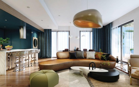 Sắc thái không gian căn hộ diện tích lớn tại Urban Green- Ảnh 1. Sắc thái không gian căn hộ diện tích lớn tại Urban Green- Ảnh 1.