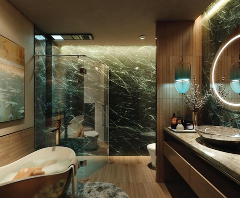 Sắc thái không gian căn hộ diện tích lớn tại Urban Green- Ảnh 5. Sắc thái không gian căn hộ diện tích lớn tại Urban Green- Ảnh 5.
