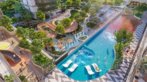 Sắc thái không gian căn hộ diện tích lớn tại Urban Green- Ảnh 8. Sắc thái không gian căn hộ diện tích lớn tại Urban Green- Ảnh 8.