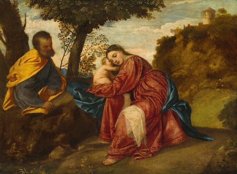 Bán đấu giá kiệt tác khắc họa về Chúa Jesus của danh họa Ý Titian- Ảnh 1. Bức tranh