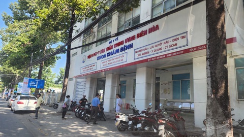 Bắt 2 bác sĩ ở Viện Pháp y tâm thần trung ương Biên Hòa- Ảnh 1. Khoa khám chữa bệnh của Viện Pháp y tâm thần trung ương Biên Hòa - Ảnh: H.MI