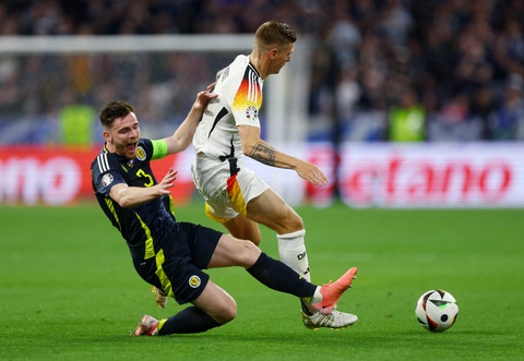 Đức đè bẹp Scotland 5-1 ở trận khai mạc Euro 2024- Ảnh 3. Tuyển Đức hoàn toàn vượt trội so với Scotland - Ảnh: REUTERS