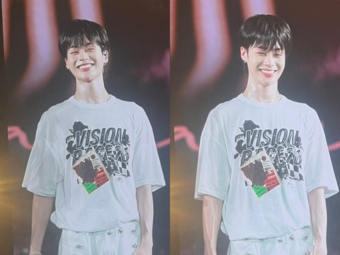 Hanbin Ngô Ngọc Hưng hạnh phúc khi cùng Tempest tổ chức tour concert đầu tay ngay tại quê nhà - Ảnh: HOÀNG TRANG Hanbin Ngô Ngọc Hưng hạnh phúc khi cùng Tempest tổ chức tour concert đầu tay ngay tại quê nhà - Ảnh: HOÀNG TRANG