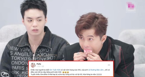Puka, Diệu Nhi reaction màn 'say hi' của Gin Tuấn Kiệt và Anh Tú- Ảnh 2. Puka bóc phốt