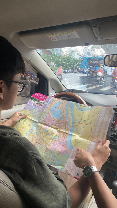 Ảnh vui 17-6: Ai rồi cũng khác- Ảnh 6. Book được anh tài xế taxi mới ra nghề.