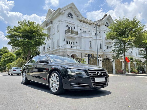 Audi A8L gặp tai nạn được rao bán với giá 380 triệu đồng, cộng đồng mạng đánh giá chỉ đáng 50 triệu- Ảnh 5. Audi A8L là mẫu xe hàng đầu của nhà sản xuất Đức - Ảnh: Audi